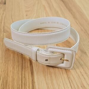 Vintage Belts West While Leather Belt size Small